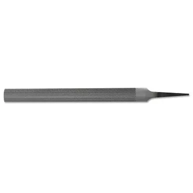 Crescent/Nicholson Half-Round File, 8 in, Bastard Cut, Curved/Flat Single Cut (1 EA / EA)