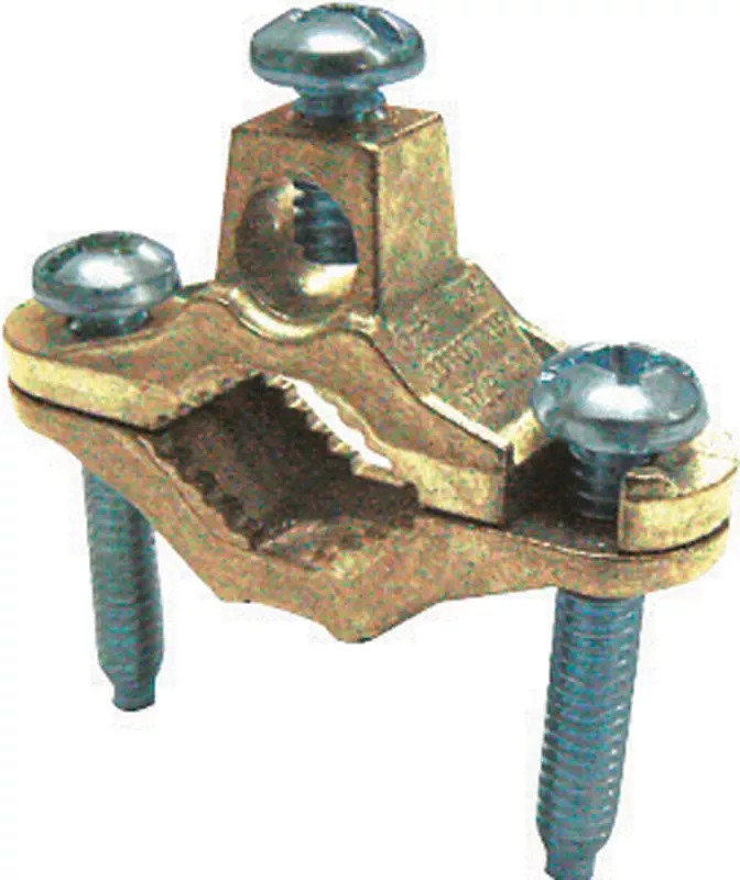 Proconnex 1/2 - 1 In. Copper Alloy Ground Clamp For Direct Burial 1 Pk
