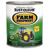Stops Rust 7443502 Farm Equipment Paint, Gloss, Yellow, 1 qt, Can